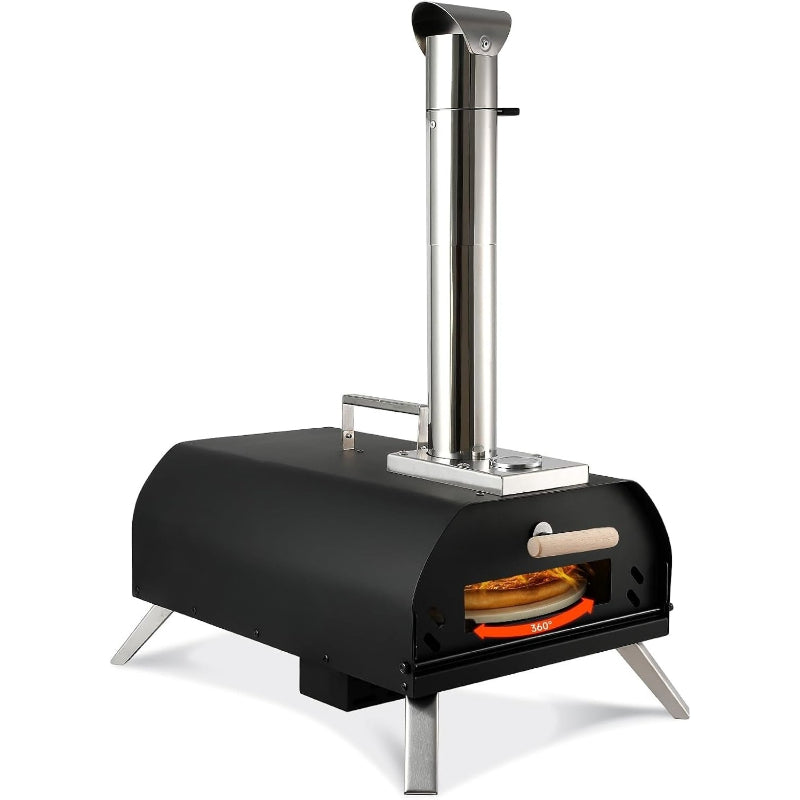 Portable Wood‑Fired Outdoor Pizza Oven