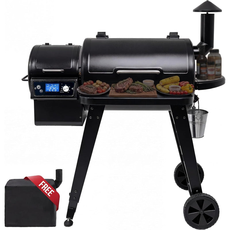 PID Wood Pellet Grill & Smoker