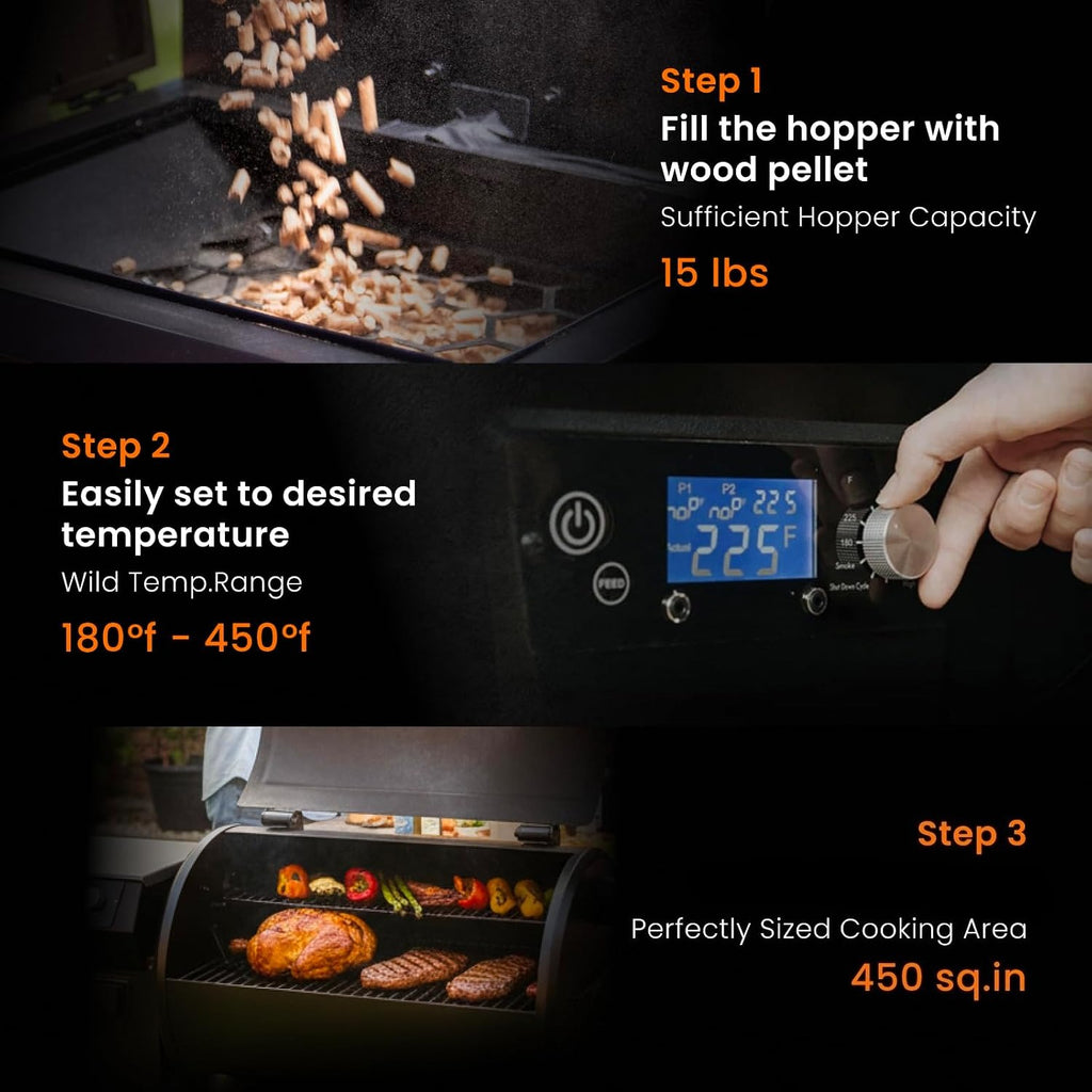 PID 3.0 Electric Pellet Grill & Smoker