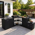 5‑Piece Modular Outdoor Kitchen Island Set