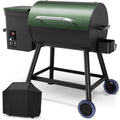 8‑in‑1 Electric Wood Pellet Smoker Grill