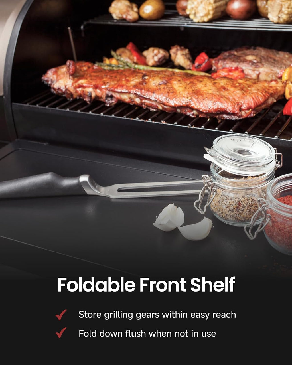 PID Wood Pellet Grill & Smoker