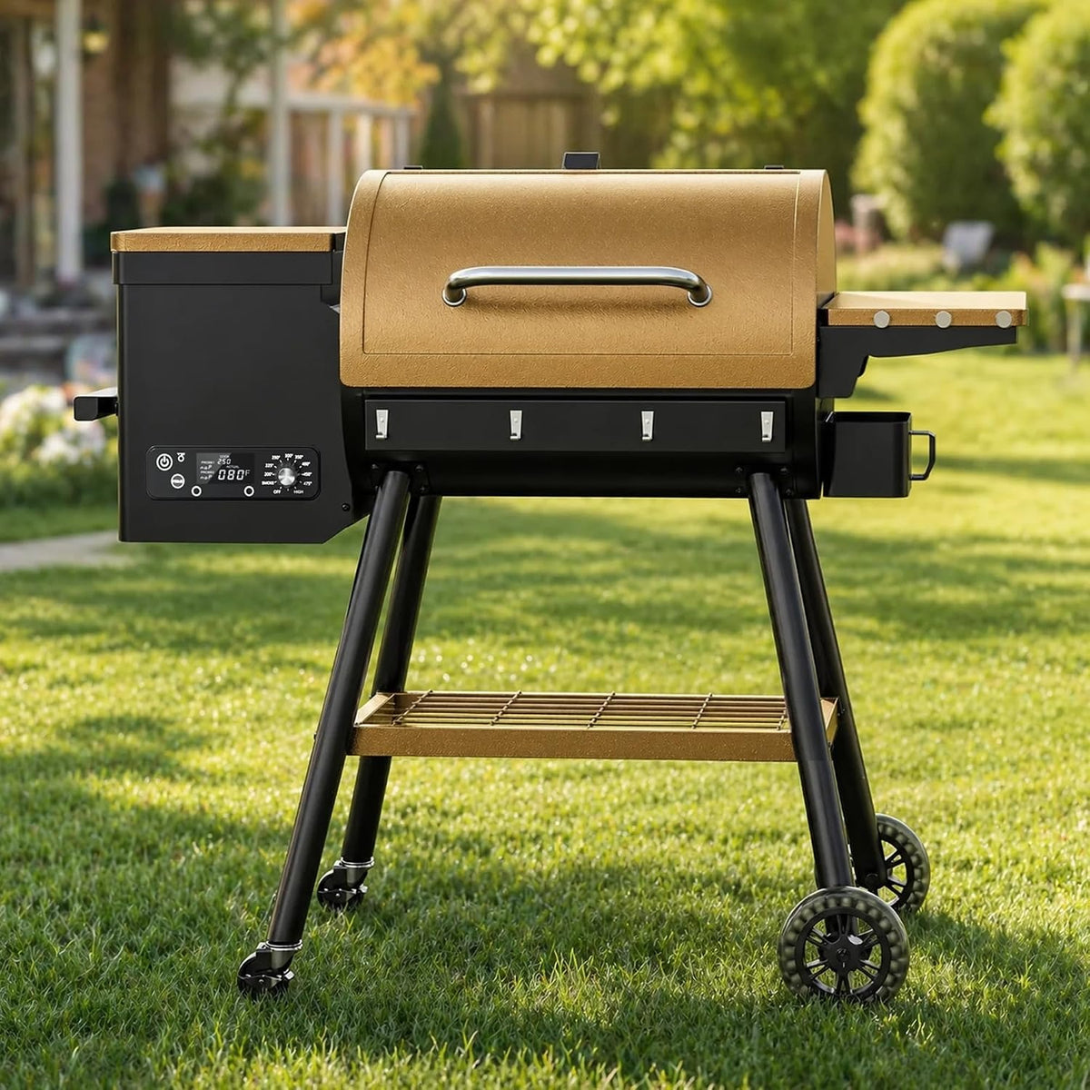 Electric Wood Pellet Grill & Smoker
