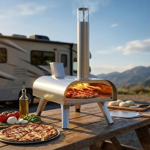Multi‑Fuel Portable Outdoor Pizza Oven