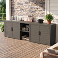 Modular Outdoor Kitchen Island with Sink