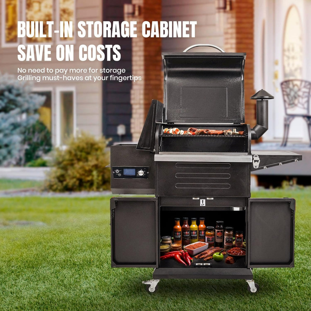 PID 3.0 Wood Pellet Grill Smoker