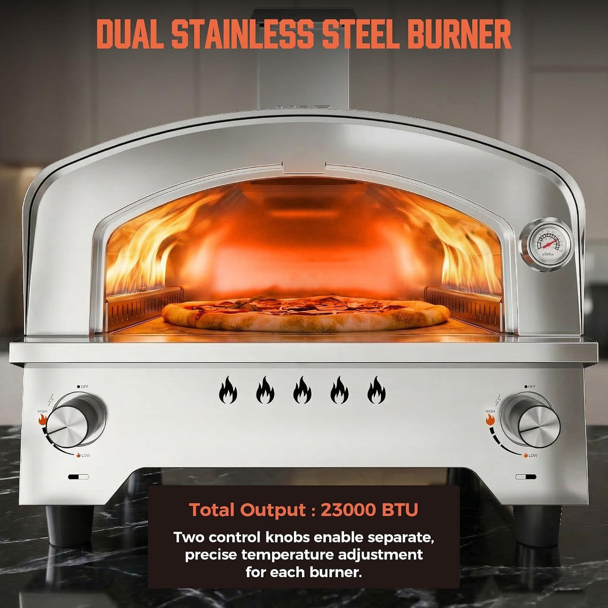 Portable Propane Outdoor Pizza Oven